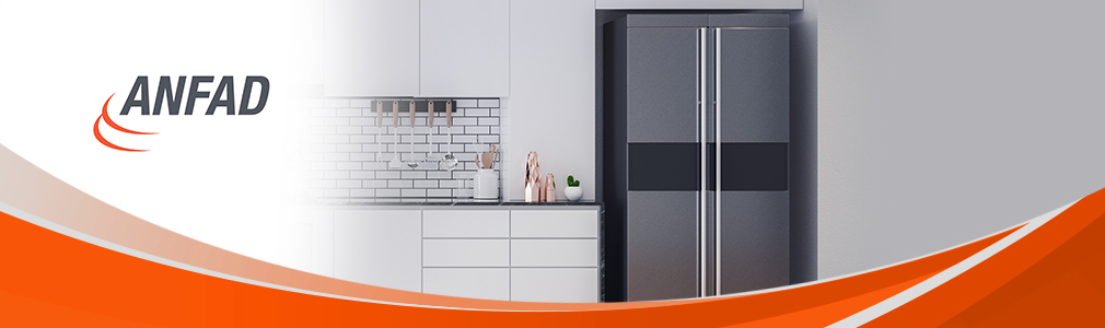 Industria ANFAD promueve refrigeradores domésticos de alta eficiencia.