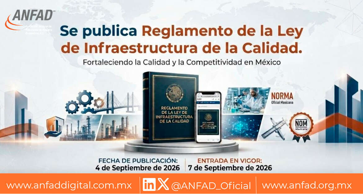 Se publica Reglamento de la Ley de Infraestructura de la Calidad